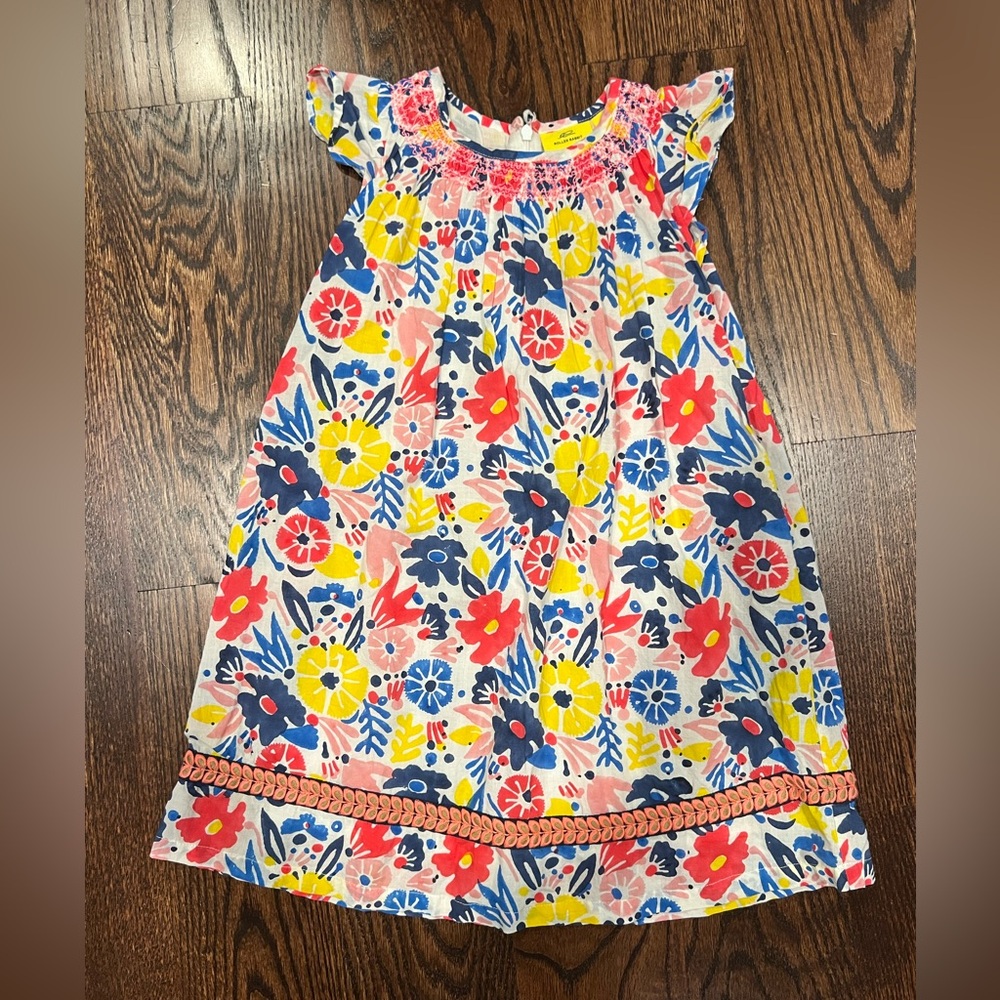 Roller Rabbit Girls Smocked Floral Dress